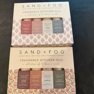 Sand + Fog Fragrance Diffuse Oils Two Boxes
